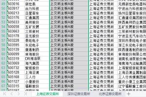 A股上市公司名单大全，基本信息表下载：更新于2023年，全网最全。