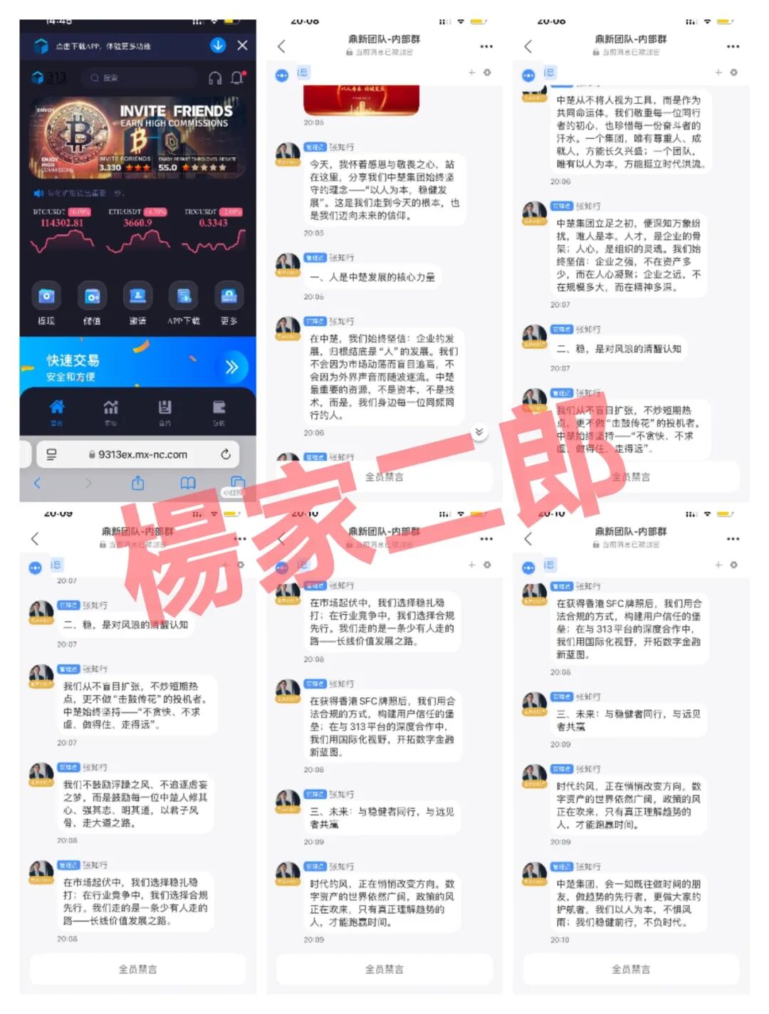 中楚集团313交易所”跟单类资金盘骗局，已拔网线彻底凉凉-股票资源网